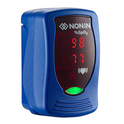 Nonin Onyx Vantage 9590 vingerpulsoximeter (Blauw)