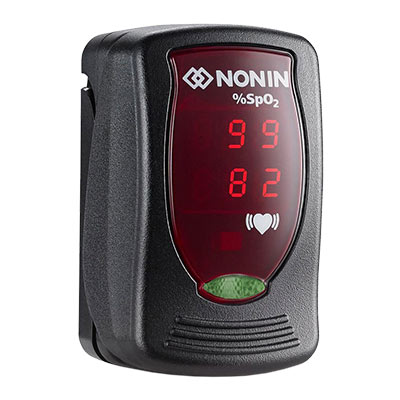 Nonin Onyx Vantage 9590 vingerpulsoximeter (Zwart)