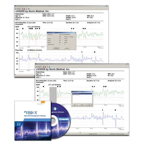 nVision Pulsoximetrie Software